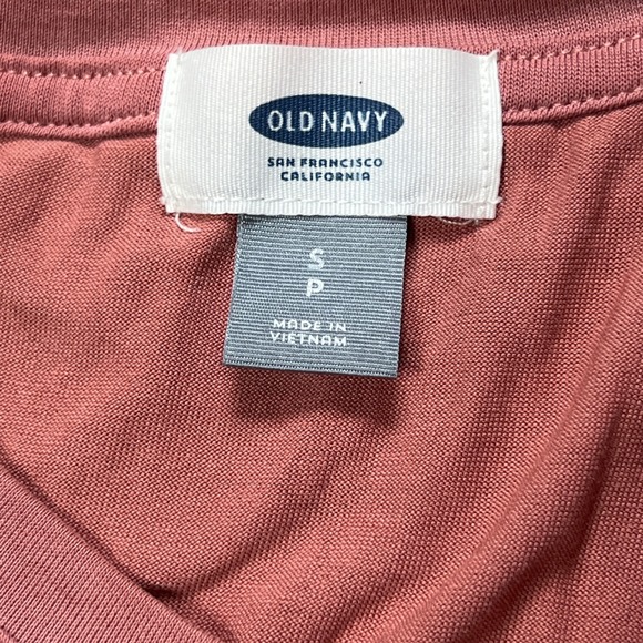 Old Navy Active Tank Top Sleeveless Open Back Mauve Pink Size Small - Picture 3 of 10